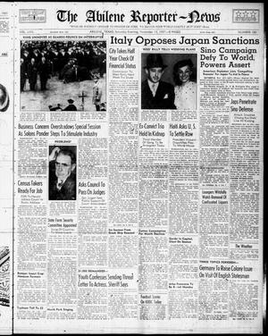 The Abilene Reporter-News (Abilene, Tex.), Vol. 57, No. 183, Ed. 2 Saturday, November 13, 1937