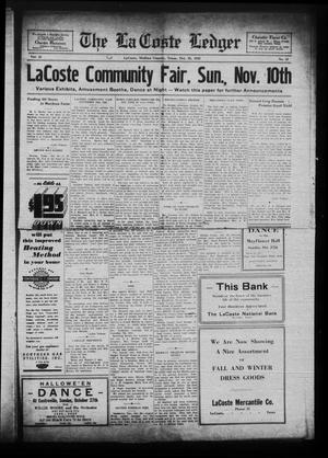The La Coste Ledger (La Coste, Tex.), Vol. 21, No. 13, Ed. 1 Friday, October 25, 1935