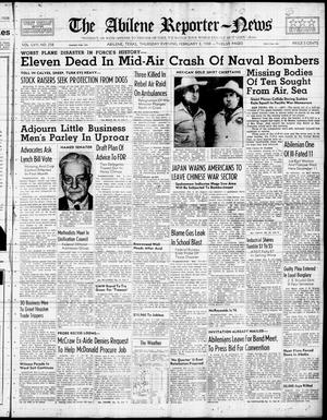 The Abilene Reporter-News (Abilene, Tex.), Vol. 57, No. 258, Ed. 2 Thursday, February 3, 1938