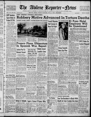 The Abilene Reporter-News (Abilene, Tex.), Vol. 57, No. 318, Ed. 2 Tuesday, April 5, 1938