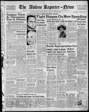 The Abilene Reporter-News (Abilene, Tex.), Vol. 57, No. 324, Ed. 2 Tuesday, April 12, 1938