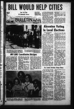 News Bulletin (Castroville, Tex.), Vol. 20, No. 50, Ed. 1 Monday, March 19, 1979