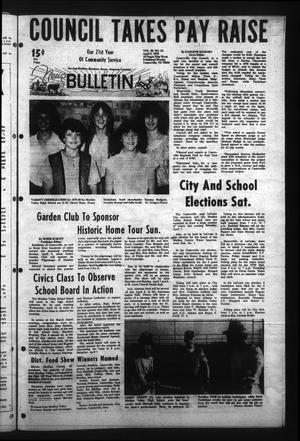News Bulletin (Castroville, Tex.), Vol. 20, No. 52, Ed. 1 Monday, April 2, 1979