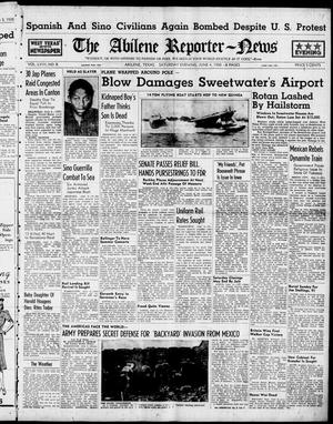 Primary view of object titled 'The Abilene Reporter-News (Abilene, Tex.), Vol. 58, No. 8, Ed. 2 Saturday, June 4, 1938'.