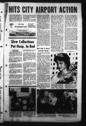 News Bulletin (Castroville, Tex.), Vol. 21, No. 29, Ed. 1 Monday, October 22, 1979
