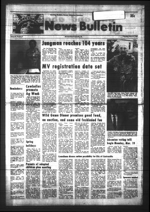 News Bulletin (Castroville, Tex.), Vol. 25, No. 11, Ed. 1 Thursday, March 15, 1984