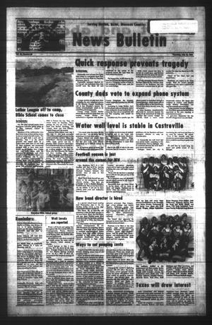 News Bulletin (Castroville, Tex.), Vol. 25, No. 29, Ed. 1 Thursday, July 19, 1984