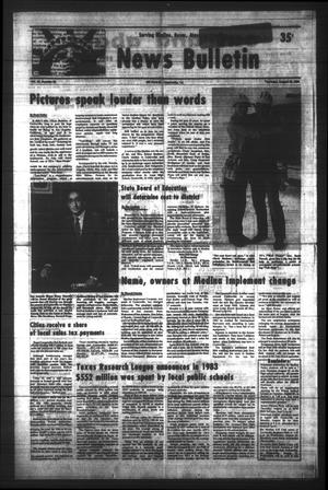 News Bulletin (Castroville, Tex.), Vol. 25, No. 33, Ed. 1 Thursday, August 16, 1984