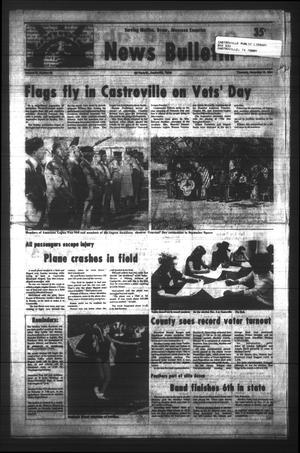 News Bulletin (Castroville, Tex.), Vol. 25, No. 46, Ed. 1 Thursday, November 15, 1984