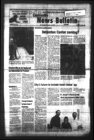 Castroville News Bulletin (Castroville, Tex.), Vol. 26, No. 25, Ed. 1 Thursday, June 20, 1985