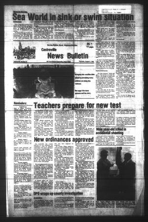 Castroville News Bulletin (Castroville, Tex.), Vol. 26, No. 31, Ed. 1 Thursday, August 1, 1985