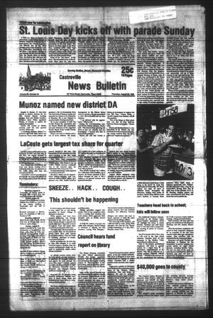 Castroville News Bulletin (Castroville, Tex.), Vol. 26, No. 34, Ed. 1 Thursday, August 22, 1985
