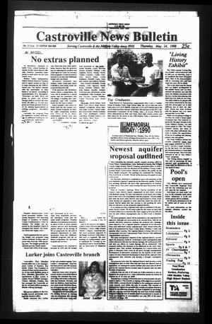 Castroville News Bulletin (Castroville, Tex.), Vol. 31, No. 21, Ed. 1 Thursday, May 24, 1990