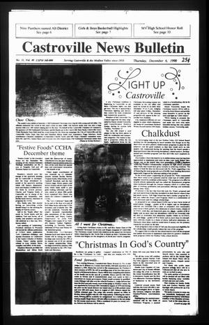 Castroville News Bulletin (Castroville, Tex.), Vol. 31, No. 49, Ed. 1 Thursday, December 6, 1990