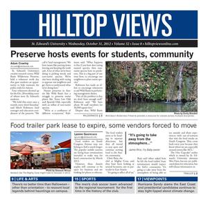 Hilltop Views (Austin, Tex.), Vol. 32, No. 8, Ed. 1 Wednesday, October 31, 2012