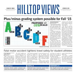 Hilltop Views (Austin, Tex.), Vol. 36, No. 6, Ed. 1 Wednesday, October 15, 2014