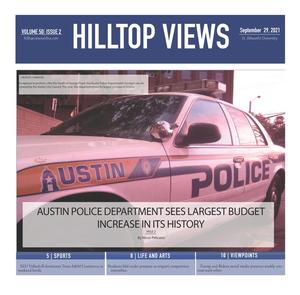 Hilltop Views (Austin, Tex.), Vol. 50, No. 2, Ed. 1 Wednesday, September 29, 2021
