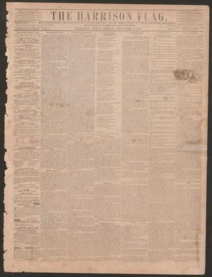 The Harrison Flag. (Marshall, Tex.), Vol. 3, No. 8, Ed. 1 Friday, September 3, 1858