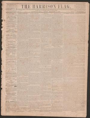 The Harrison Flag. (Marshall, Tex.), Vol. 3, No. 11, Ed. 1 Friday, September 24, 1858