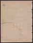 Thumbnail image of item number 2 in: 'The Harrison Flag. (Marshall, Tex.), Vol. 3, No. 15, Ed. 1 Friday, October 22, 1858'.