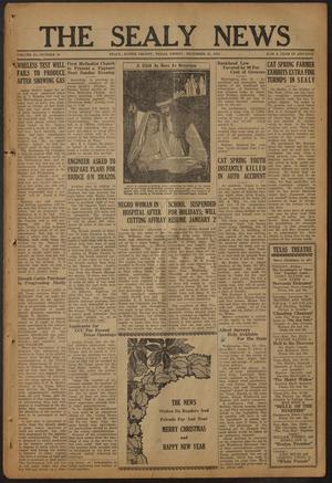 The Sealy News (Sealy, Tex.), Vol. 47, No. 40, Ed. 1 Friday, December 21, 1934