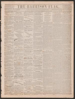 Primary view of object titled 'The Harrison Flag. (Marshall, Tex.), Vol. 3, No. 52, Ed. 1 Wednesday, July 20, 1859'.