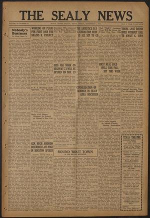 The Sealy News (Sealy, Tex.), Vol. 48, No. 35, Ed. 1 Friday, November 8, 1935