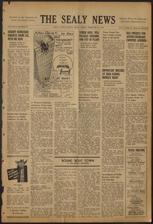 The Sealy News (Sealy, Tex.), Vol. 51, No. 49, Ed. 1 Friday, February 16, 1940