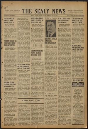 The Sealy News (Sealy, Tex.), Vol. 52, No. 8, Ed. 1 Friday, May 3, 1940