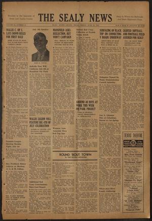 The Sealy News (Sealy, Tex.), Vol. 52, No. 16, Ed. 1 Friday, June 28, 1940