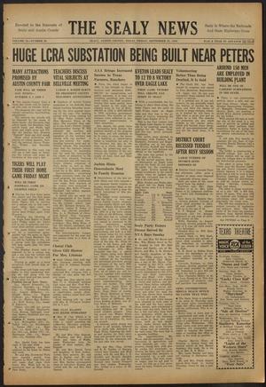 The Sealy News (Sealy, Tex.), Vol. 52, No. 29, Ed. 1 Friday, September 27, 1940