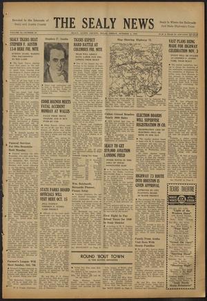 The Sealy News (Sealy, Tex.), Vol. 52, No. 30, Ed. 1 Friday, October 4, 1940