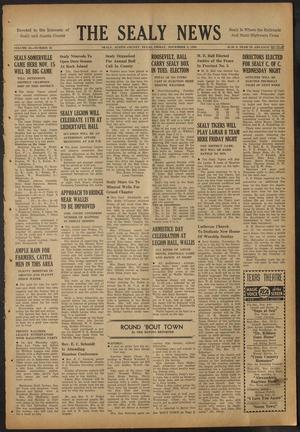 The Sealy News (Sealy, Tex.), Vol. 52, No. 35, Ed. 1 Friday, November 8, 1940