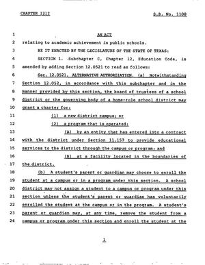 78th Texas Legislature, Regular Session, Senate Bill 1108, Chapter 1212
