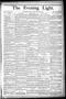 Newspaper: The Evening Light. (San Antonio, Tex.), Vol. 2, No. 24, Ed. 1 Friday,…