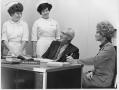 Photograph: Dr. H.B. McCarthy and Nurses