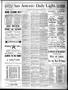 Newspaper: San Antonio Daily Light. (San Antonio, Tex.), Vol. 7, No. 37, Ed. 1 T…