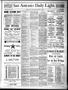 Newspaper: San Antonio Daily Light. (San Antonio, Tex.), Vol. 7, No. 38, Ed. 1 F…
