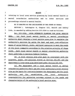 78th Texas Legislature, Regular Session, Senate Bill 1182, Chapter 385