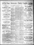 Newspaper: San Antonio Daily Light. (San Antonio, Tex.), Vol. 7, No. 84, Ed. 1 T…