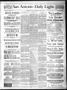 Newspaper: San Antonio Daily Light. (San Antonio, Tex.), Vol. 7, No. 103, Ed. 1 …