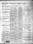 Newspaper: San Antonio Daily Light. (San Antonio, Tex.), Vol. 7, No. 114, Ed. 1 …