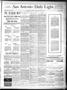 Newspaper: San Antonio Daily Light. (San Antonio, Tex.), Vol. 7, No. 162, Ed. 1 …