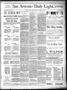 Newspaper: San Antonio Daily Light. (San Antonio, Tex.), Vol. 7, No. 195, Ed. 1 …