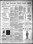 Thumbnail image of item number 1 in: 'San Antonio Daily Light. (San Antonio, Tex.), Vol. 8, No. 9, Ed. 1 Monday, January 30, 1888'.