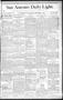 Newspaper: San Antonio Daily Light. (San Antonio, Tex.), Vol. 8, No. 172, Ed. 1 …