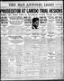 Thumbnail image of item number 1 in: 'The San Antonio Light (San Antonio, Tex.), Vol. 42, No. 354, Ed. 1 Monday, January 8, 1923'.