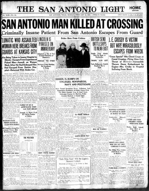 The San Antonio Light (San Antonio, Tex.), Vol. 43, No. 24, Ed. 1 Monday, February 12, 1923