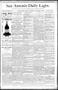Newspaper: San Antonio Daily Light. (San Antonio, Tex.), Vol. 9, No. 191, Ed. 1 …