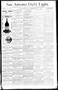 Thumbnail image of item number 1 in: 'San Antonio Daily Light. (San Antonio, Tex.), Vol. 10, No. 113, Ed. 1 Wednesday, June 4, 1890'.